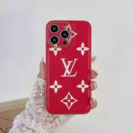 レザー vuitton風 スマホケース