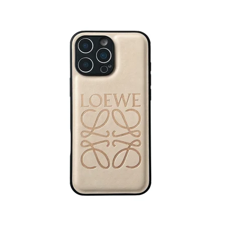 ロエベ iphone17ケース レザー