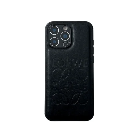 ロエベ iphone17ケース レザー
