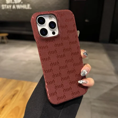 ミュウミュウiphone17スリムケース