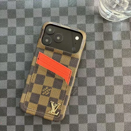ルイビトンiphone17ケース 背面 カード 入れ
