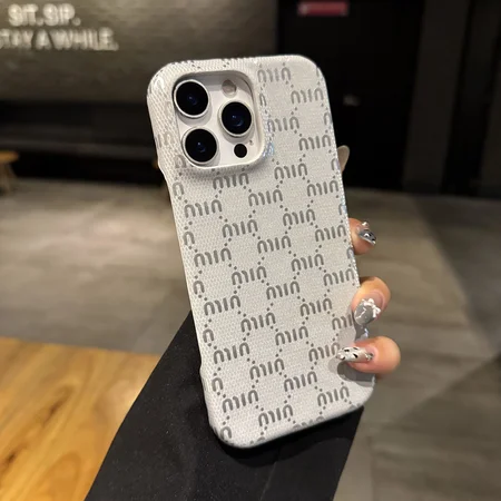 ミュウミュウiphone17スリムケース