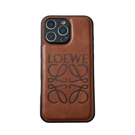 ロエベ iphone17ケース レザー