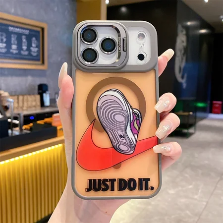 NIKE iPhone17ProMax ケース 強磁吸