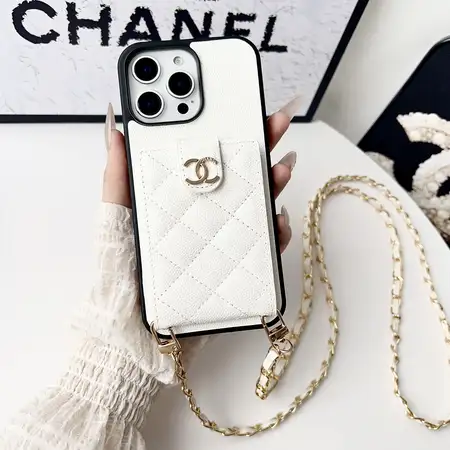 chanel アイフォン 17pro携帯ケース チェーン