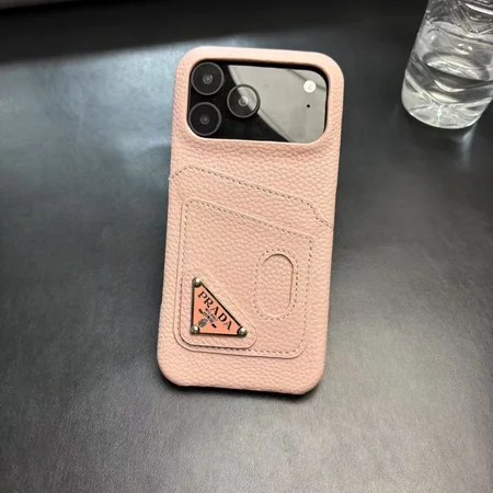 プラダiphone17proケース シュリンクレザー