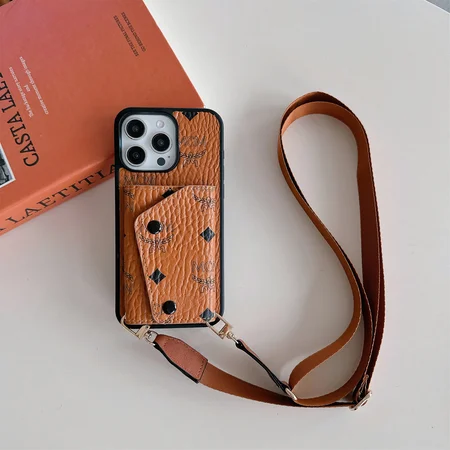エムシーエムiphone16ケース ショルダー