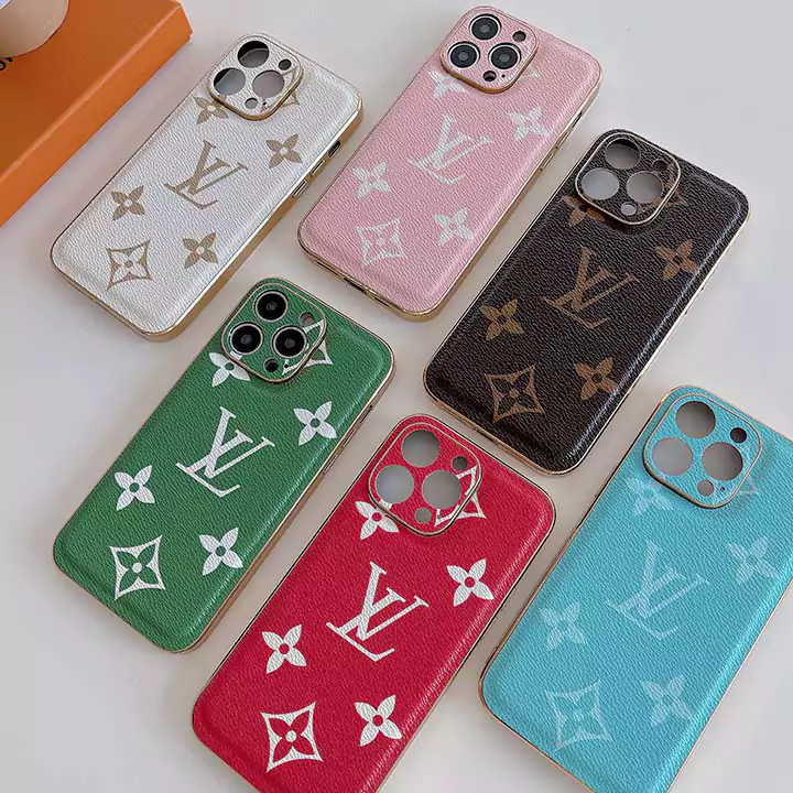 レザー vuitton風 スマホケース