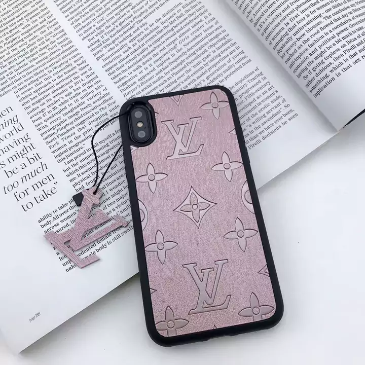 Louis Vuittonストラップ付き 押し花iPhoneXS MAXXR ケース