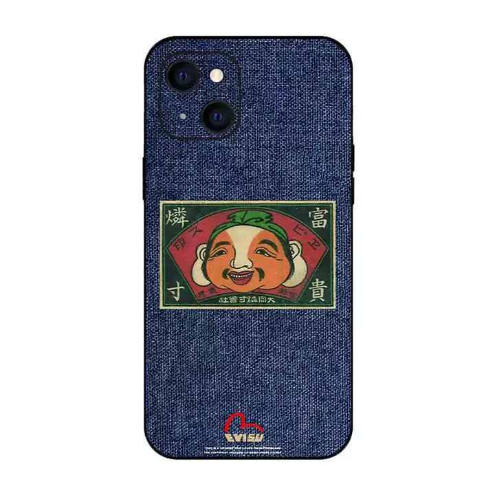 エヴィスジーンズiphone16携帯ケース個性