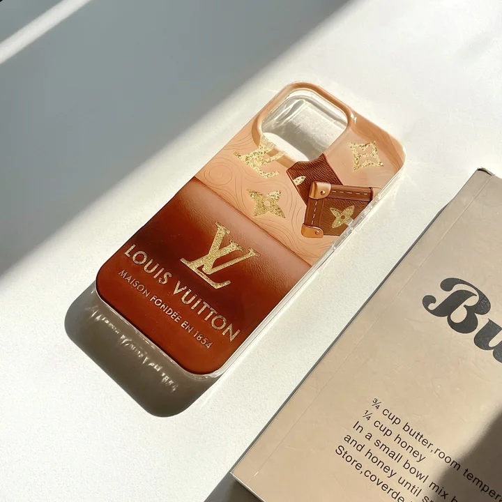 ルイヴィトンiphone17ケース キラキラ 金箔入り